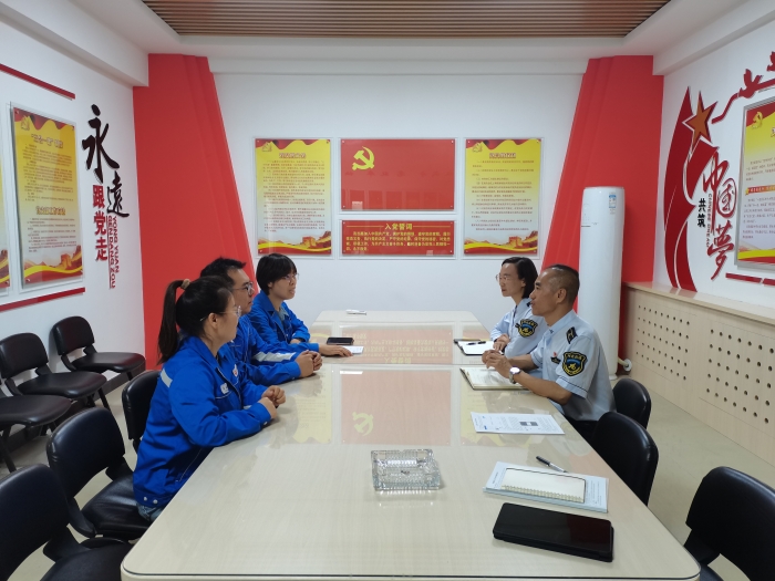 9月18日孟姜收费站：深入走访企业，推广“高速智行”APP2