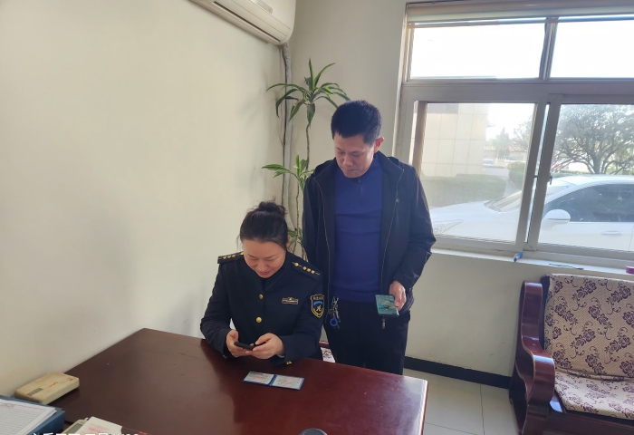 11.18走访郦骅淀粉股份有限公司 积极推广高速智行APP1