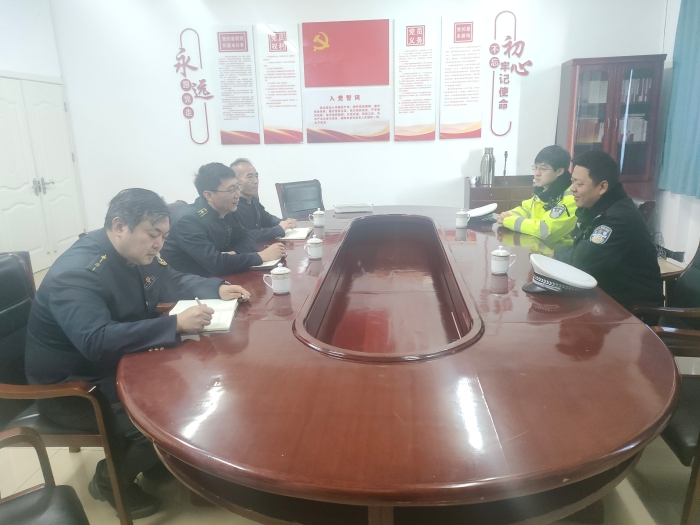 孟姜收费站与地方交警召开“路警一体化”联勤联动座谈会1 孟姜收费站与地方交警召开“路警一体化”联勤联动座谈会1
