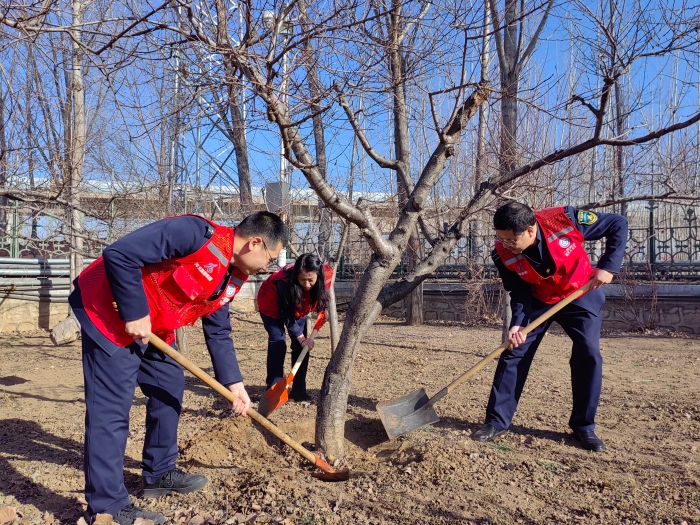 3月12日榛子镇收费站开展植树节志愿服务活动 (4)