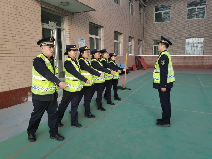 3月榛子镇收费站分班组组织文明服务培训活动 (2)
