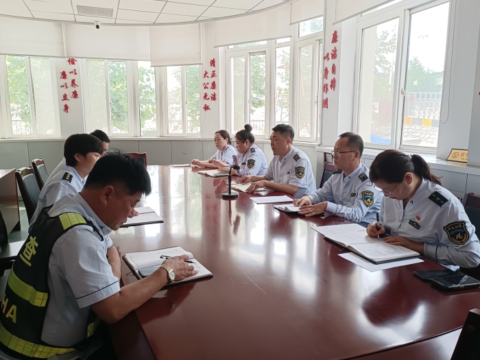 召开站务会，部署端午节工作