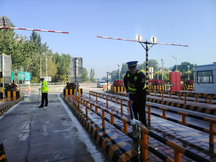 10.14秦北站清洗车道