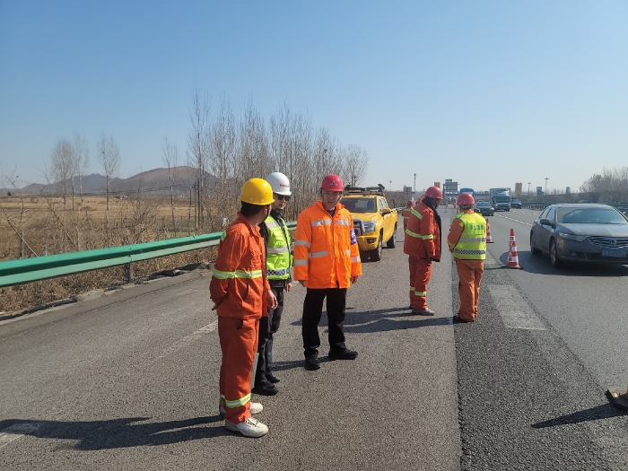 2026.3.23联合迁安养护队开展施工现场专项检查