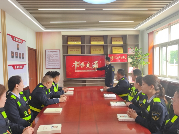 5.20秦北站开展书香交通活动